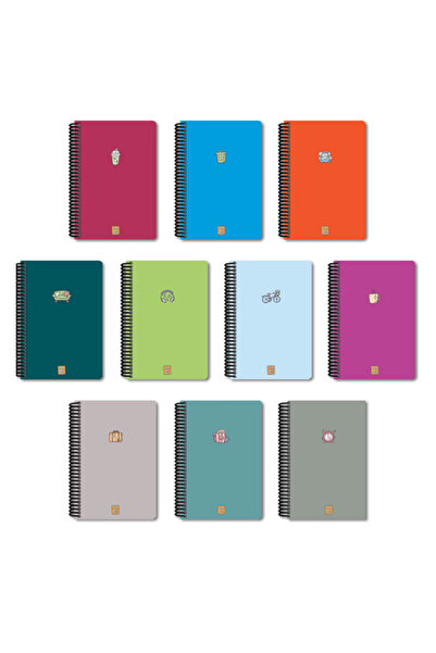 Colornote Papirüs To Do 14x19 Spiralli Sert Kapak 120 Yaprak Kareli Defter TO144