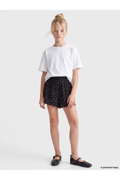 LC Waikiki Polka Dot Girl's Shorts for Style Enthusiasts from Uzg Store