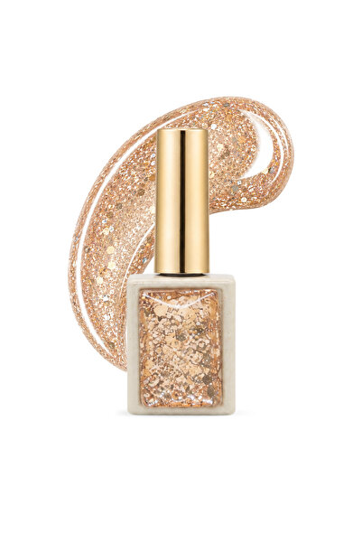 GLOBAL FASHION Professional Golden Sand Gel Polish 8ml HEMA & TPO Free