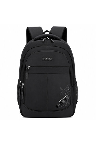 Alessandro DESIGN Rucsac Travel Business GANJA, 48x32x15 cm, Oxford, Negru