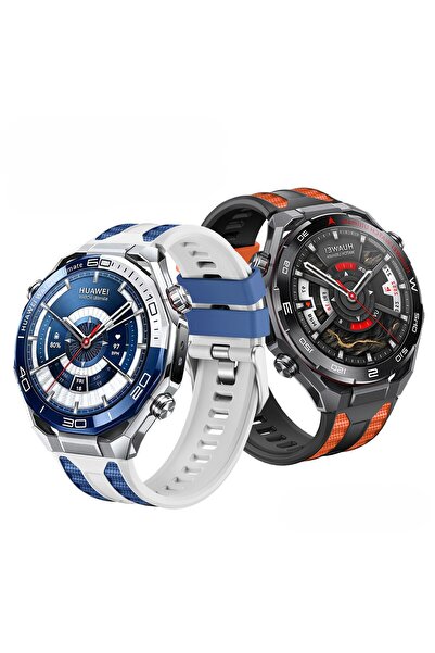 redmud teknoloji Huawei Watch Gt2 / Gt2 Pro / Gt3 / Gt3 Pro / Gt4 / Gt5 / Gt5 Pro / Gt6 / Gt6 Pro 46 mm İle Uyumlu Premium Spor Silikon Kordon Kayış