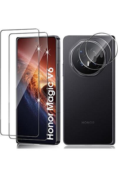 aheaks Honor Magic V6 5G Nano Ekran Koruyucu Nano Cam Parmak İzi Aktif Darbe ...