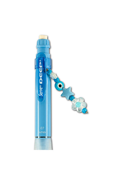 Serve Deep Charm Mechanical Pencil 0.7mm Pastel Sky Blue Sv-Deep-07-Gm-Chm