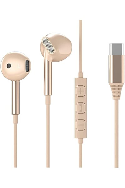 GENERAL سماعات اذن سلكية بمنفذ USB C من سولاتيدو، سماعات اذن ستيريو عازلة للض...