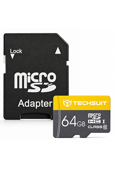 CLICK Techsuit - Memory Card THCM11 (THCM11964) - with Adapter, MicroSDHC, Cl...