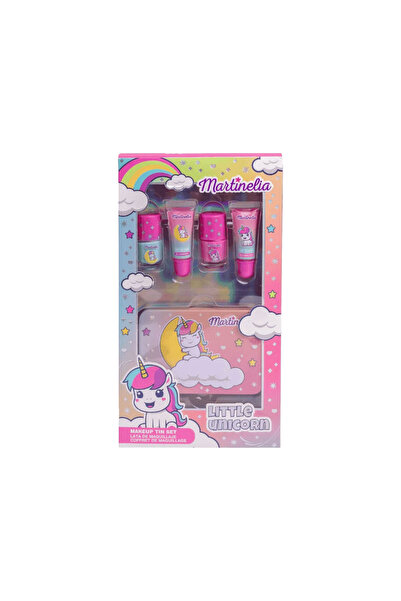 Martinelia Little Unicorn Kız Çocuk Teneke Kutulu Makyaj Seti 85494