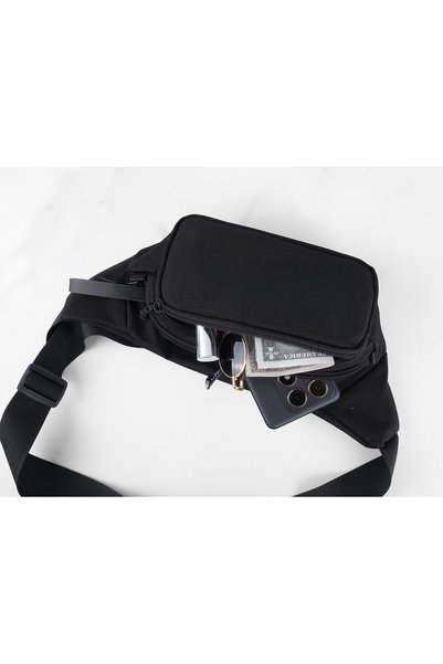 Bagacar Run Men's Chest Bag Crossbody Sports Shoulder Bag, Daily Use