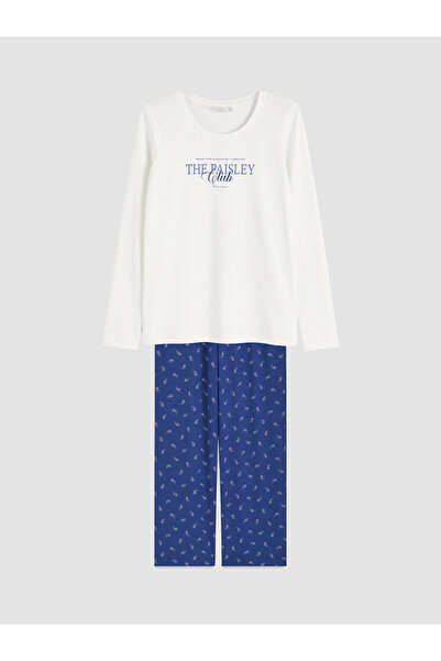 LC Waikiki Sparkling Choices from Shining Store Women's Pajama Set with Zero ...
