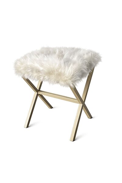 Fly Mobilya Rabbit Puf Krem