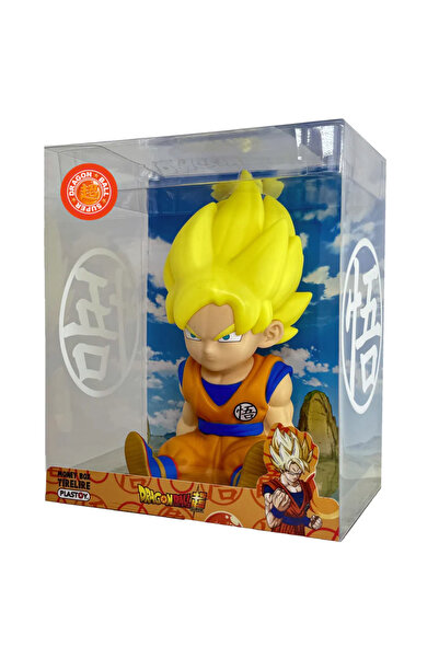 Dragon Ball Figurină Super Son Goku Super Saiyan cu pușculiță 15cm