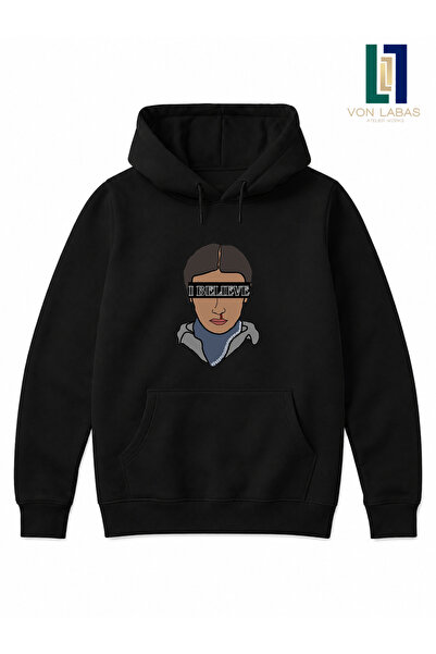 Grafftee Clothing Stranger Things Hanorac unisex din bumbac, nou, de înaltă c...