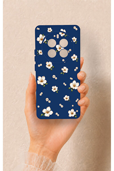 Vip Case Realme 12 Pro Uyumlu Papatya İnci Desenli Silikon Kılıf
