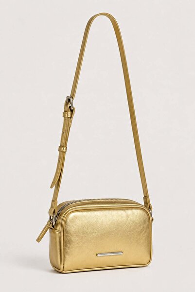 Madamra Golden women's crossbody bag
