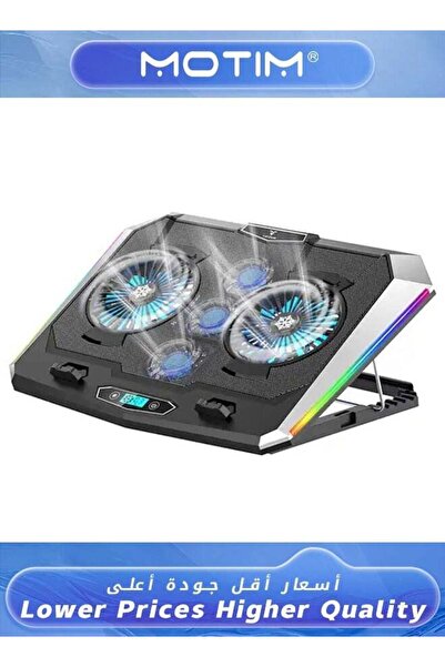 MOTIM Laptop Cooling Pad LED Cooler for 10-15.6 inch Laptop Laptop Fan Coolin...