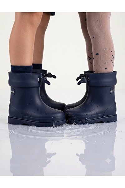 IGOR W10257 bimbi euri lacivert , unisex çocuk yağmur botu , kaymaz taban , s...