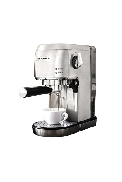 GASTROBACK Espressor manual cu filtru, Gastroback, Piccolo, 19 bari, oțel ino...