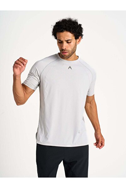 Wing Winc Gray T-Shirt - L - Silver