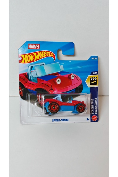HOT WHEELS SCREEN TIME GRAND ECRAN SERİSİ - MARVEL SERİSİ - SPIDER MOBILE MOD...