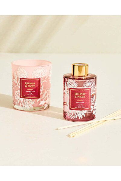 REDTAG Rhubarb And Peony Candle And Diffuser Gift Set 210g + 120ml