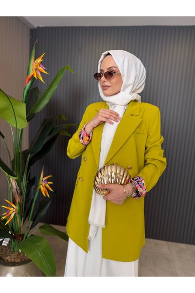 rusemoda İdil Krep Ceket