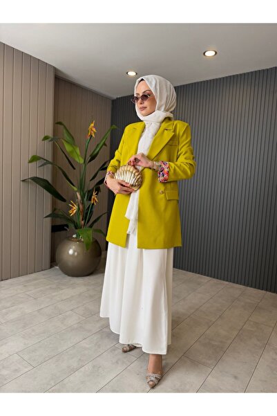 rusemoda İdil Krep Ceket