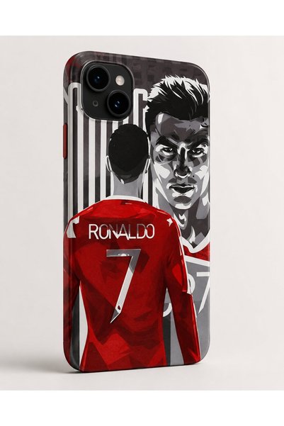 PİYATECH Ronaldo 7 Red — Compatible with All Phones |   After You Place the O...
