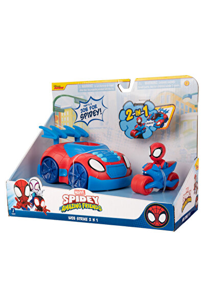 Jazwares Σπάιντερμαν Σπάιντι 15 εκ. Όχημα 2 σε 1 - JWS00019