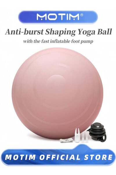 MOTIM Anti-Burst Exercise Ball for Working Out Yoga Ball for Pregnancy Thicke...