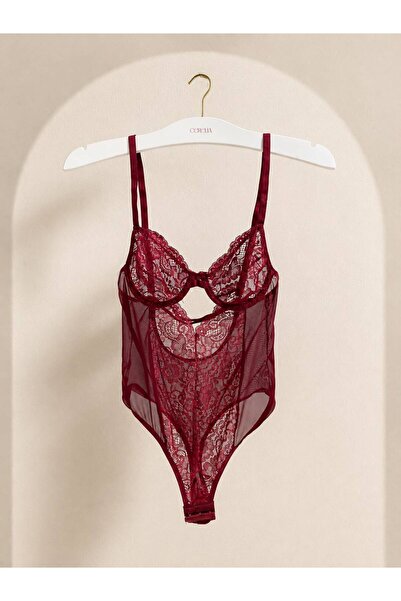 Cerelia DANTEL TRANSPARAN BODYSUİT
