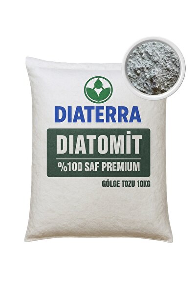 Kalsine edilmemiş amorf diatomit tozu (food grade) gıda sınıfı EKONOMİK paket 4^lü 40 kg