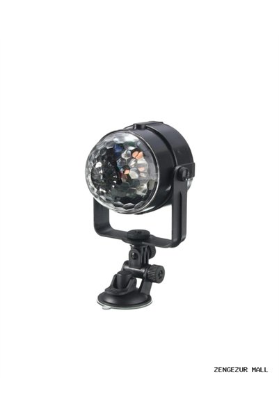 ZERO LAND Zengezur Compact Design, Rotating Colorful Led Disco Ball - Home an...