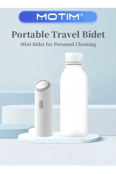 MOTIM Portable Mini Bidet for Women Handheld Travel Bidet with Electric High ...