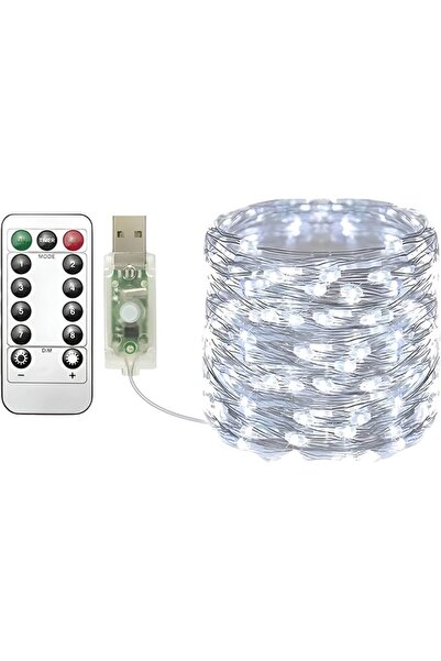 GENERAL Clearhill USB Fairy Light Strip, 20m Colorful 200 Led USB Copper Wire...