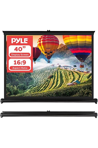 Genel Markalar Upgraded 2018 Portable Projector Screen - Mobile Projection Sc...