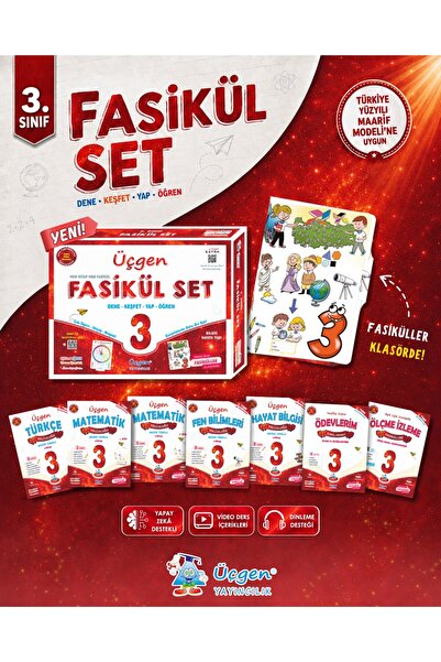 Üçgen Yayıncılık 3. SINIF FASİKÜL SET YENİ