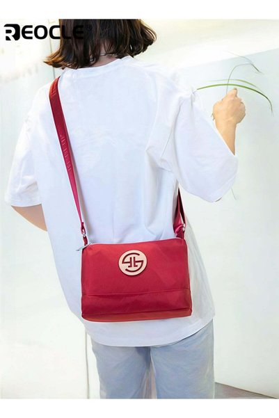 REOCLE Women's Shoulder Handbags Fashion Vegan Leather Crossbody Bag with Adjustable Strap & Large Capacity & Simple Style Shoulder Purse for Ladies