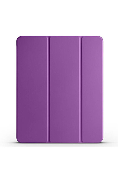 zore iPad Air 13 2025 M3 Kılıf Kalem Bölmeli Uyku Modlu Katlanır Yatay ve Dik...