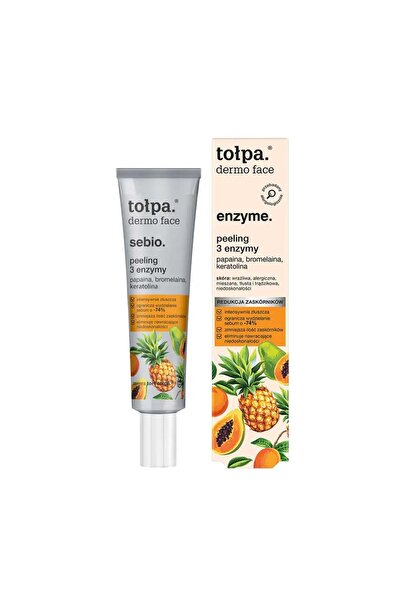 Tołpa DERMO FACE SEBIO Peeling cu 3 enzime 40ml