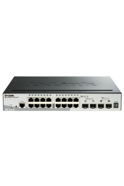 D-Link Διακόπτης rackmount 16 θυρών DGS-1510-20 RJ-45 1000 Mbps & 2 Gigabit S...