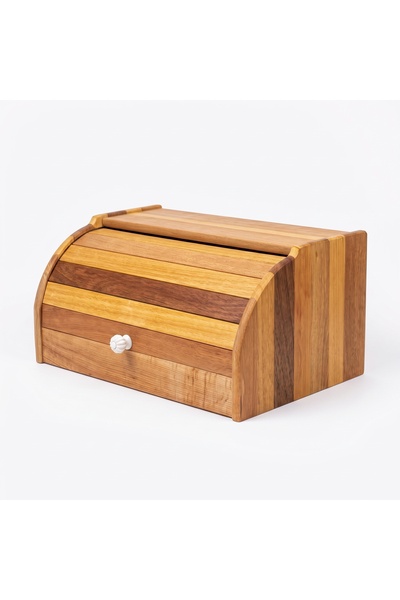 formsan Bambu Ekmek Kutusu / Monteli Ekmeklik /Ekmeklik 40x24x12,5 cm
