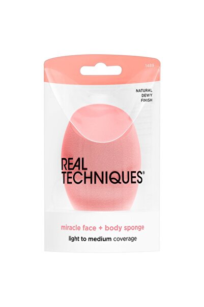 Real Techniques Burete de machiaj mare Miracle pentru față și corp