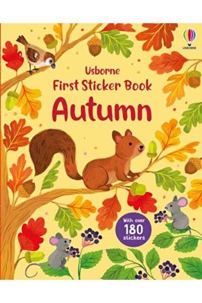 Usborne First Sticker Book Autumn – Autumn sticker book for children 3+ years,