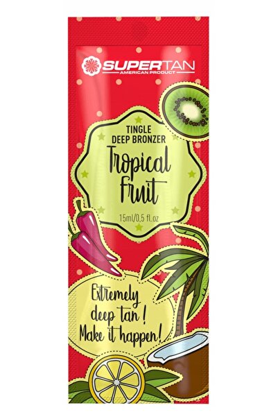 supertan Cremă de protecție solară Tropical Fruits Tingle x5