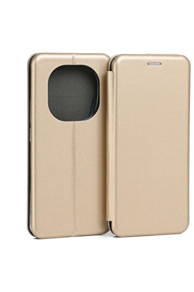 Beline Husă magnetică tip carte pentru Xiaomi Redmi Note 14 Pro Plus 5G, Auriu