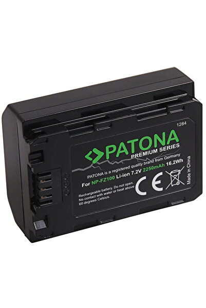 Patona Μπαταρία Premium NP-FZ100 2400mAh συμβατή με Sony A9, A7 III-1284