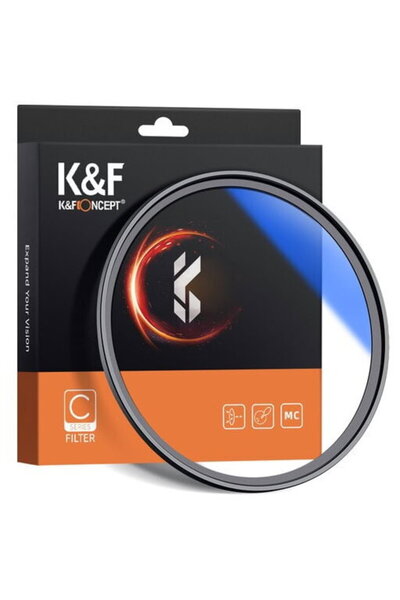 K&F CONCEPT Filtru UV Seria Classic HMC (Acoperit cu strat albastru), 40.5mm