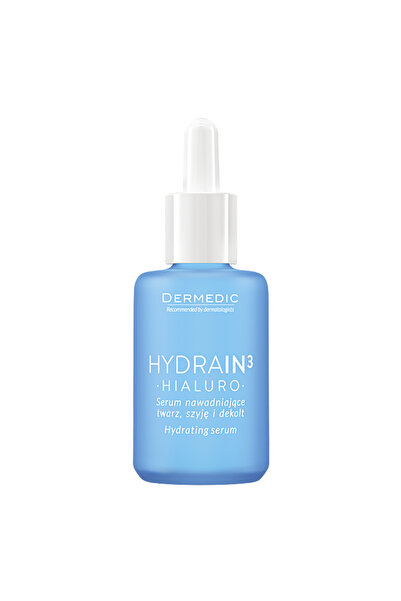 DERMEDIC HYDRAIN3 HIALURO Ser hidratant pentru față, gât și decolteu 30ml