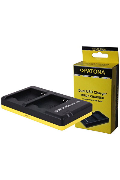 Patona Διπλός φορτιστής για Panasonic DMW-BCM13 BCM13 συμπεριλαμβάνεται. Καλώ...