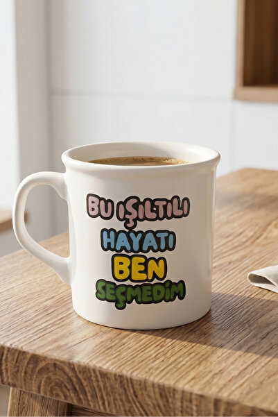 Bu Işıltılı Hayatı Ben Seçtim Oval Kupa