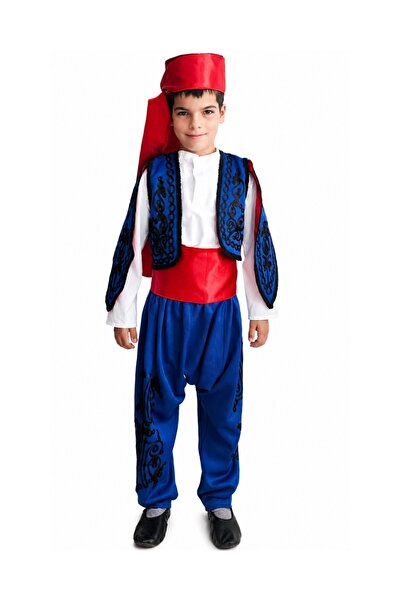 Kostüm Sarayı Costum de dans popular pentru băieți, stil local Kırklareli